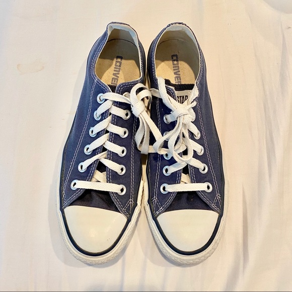 converse shoes dark blue